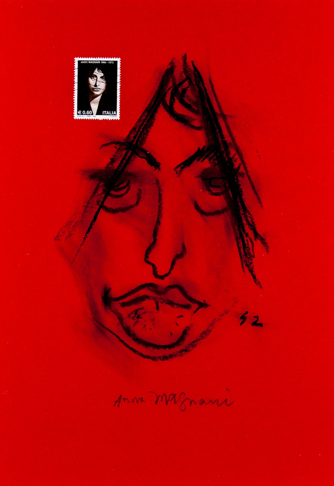 Anna Magnani, caricatura
