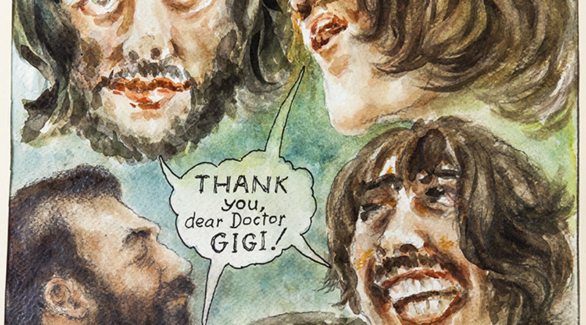 The Beatles, caricatura