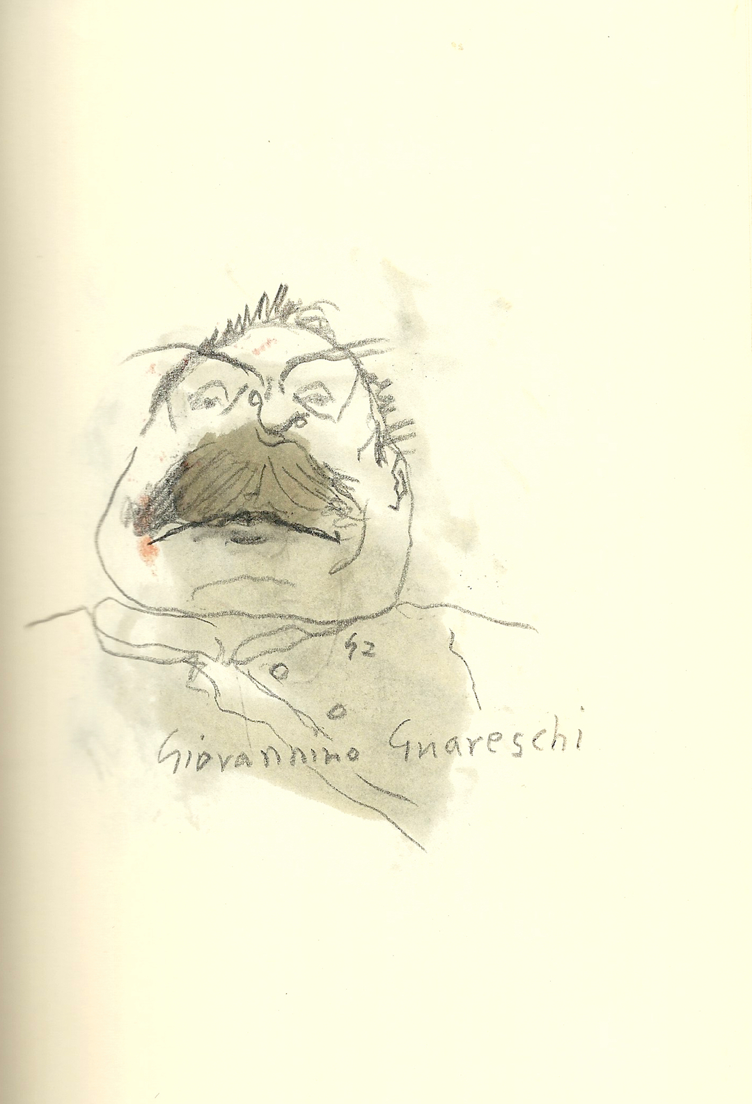 Giovannino Guareschi, caricatura